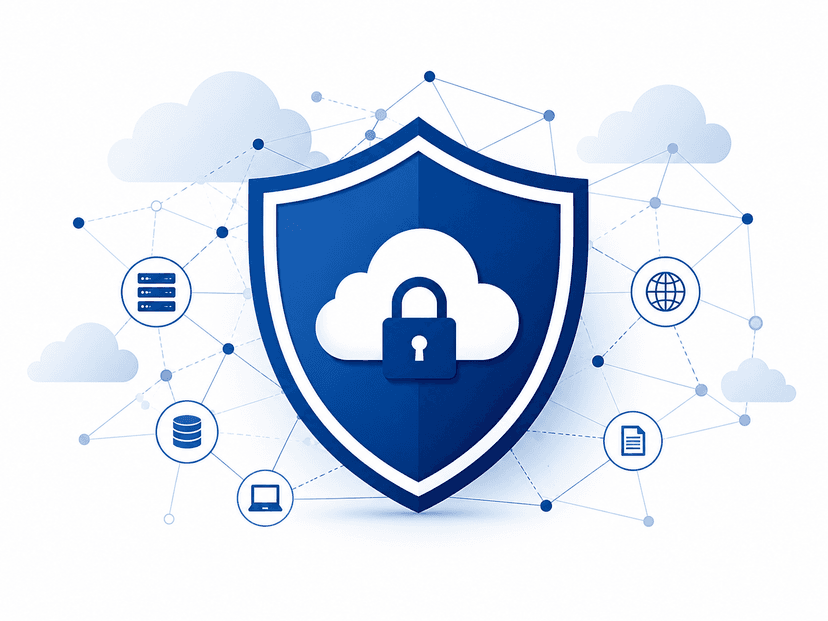 Cloud security shield and network protection